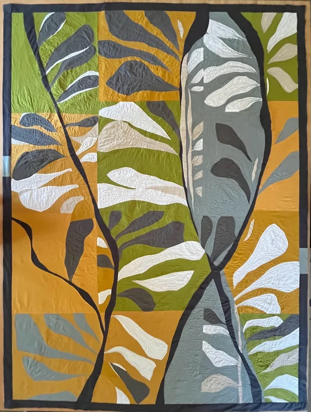 Textile work by Denise Lussier